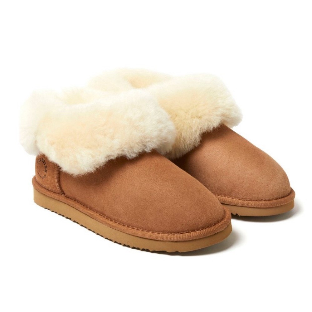 Fireside By Dearfoams Perth Bootie‎ Slipper - Size 6 Women's